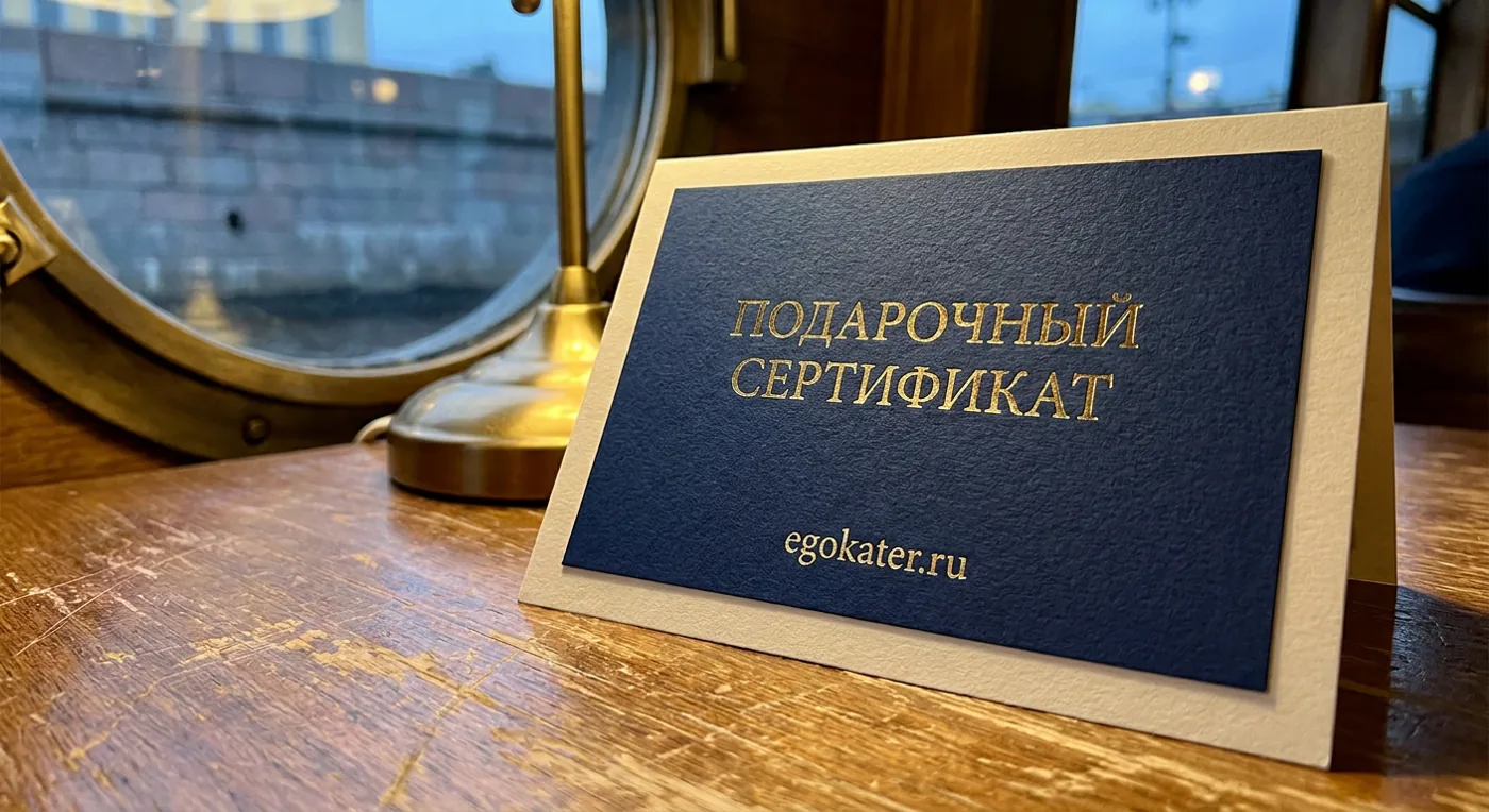 Сертификат на речной круиз по Петербургу — фото 2