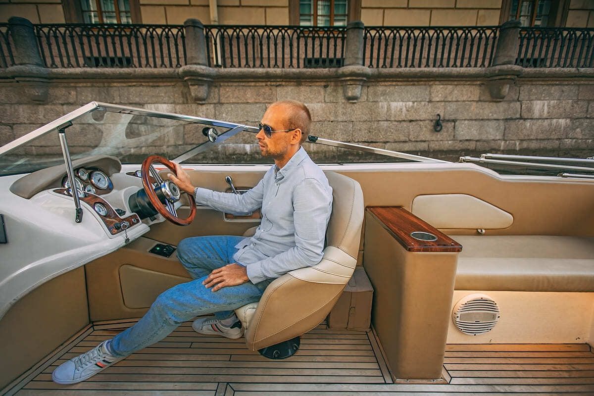 Катер «Джерри» нашей компании — аренда от судовладельца в СПб — фото 13